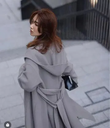 FRAY I.D MANTECO 후드 리버 코트