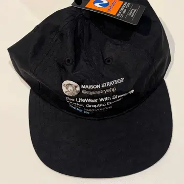 MAISON STRAY SHEEP 야구 모자 블랙