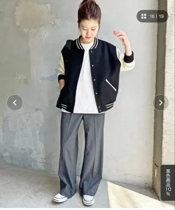 Spick&Span 스탠다드 바시티 자켓 사이즈 38