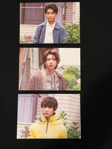 가면라이더 가브 FS 회장 한정판 혜택 포토 카드 3종 세트 컴플리트