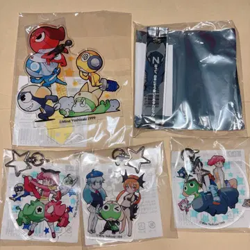 개구리 중사 케로로 쿠지비키도 아크릴 스탠드 아크릴 키링