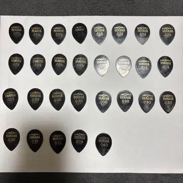 YAMAHA 나일론 피크 29장 세트