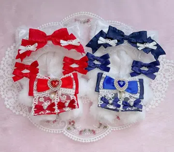 앉은 옷 SD 인형 (화이트 x 아카)015