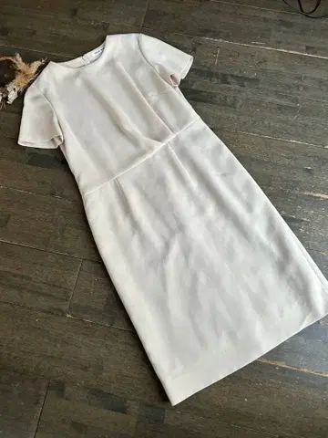 하나에모 40 라이트 핑크 원피스 무릎 기장