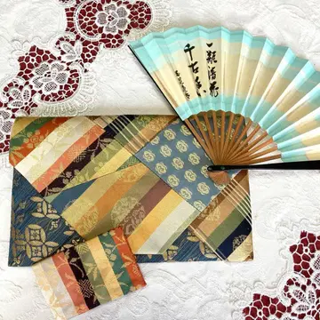 도쿄 청아원 기모노 가방&잡화 세트 일본제