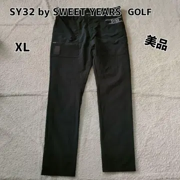 [ 새상품급 ] SY32 by SWEET YEARS 골프 팬츠 블랙 XL