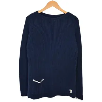 블루블루 BLUE BLUE 보트넥 코튼 니트 프랑스제