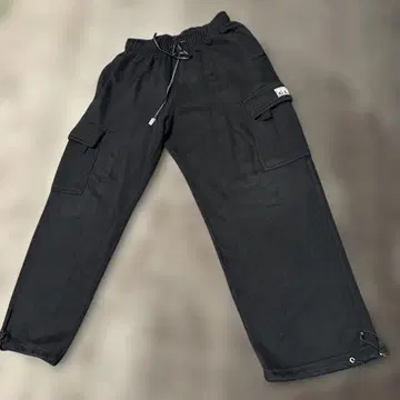 PRO CLUB 블랙 조거 팬츠