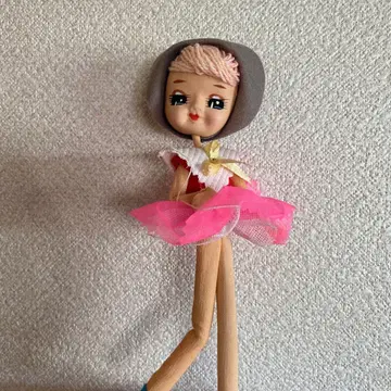 쇼와 레트로 앤티크 인형 22cm 케이스 포함 빈티지 인형