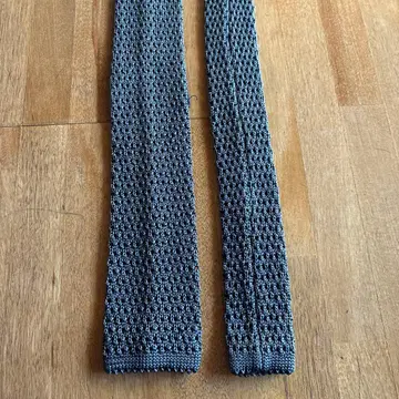 [ 미사용 ] BROOKS BROTHERS 346 니트 타이 그레이 계열