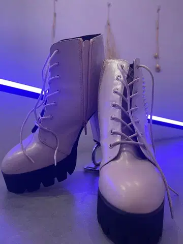 라이트 핑크 숏부츠