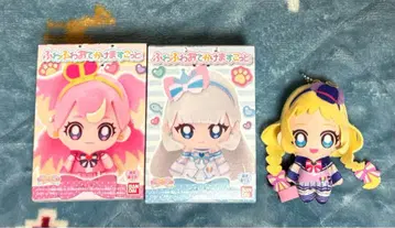 [ 3인 세트 ] 원더풀 프리큐어! 복슬복슬 외출 마스코트