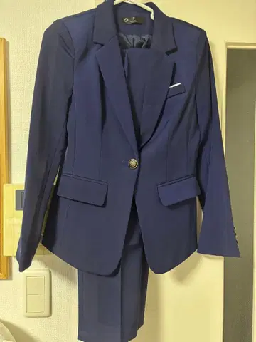 네이비 비즈니스 정장 S 사이즈