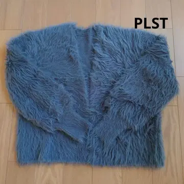 PLST 샤기 가디건 M 사이즈
