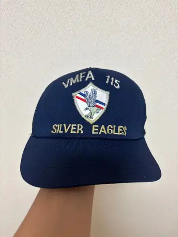 VMFA 115 Silver Eagles 트래커 캡