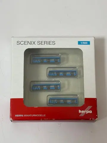 암스테르담 공항 버스 세트 herpa 1/500