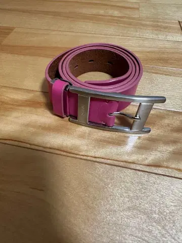 SRIXON 핑크 가죽 벨트