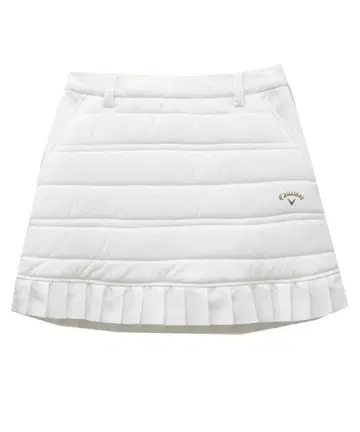 새상품 캘러웨이 충전솜 골프 스커트 L 화이트 CALLAWAY