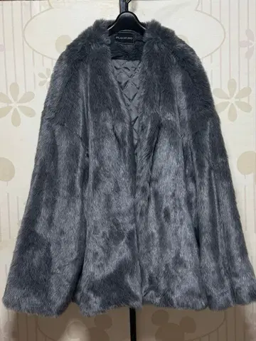 2PLAN 울프 퍼 자켓