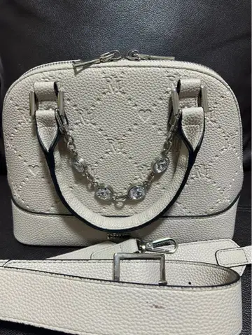 pium 비쥬 모노그램 미니 백