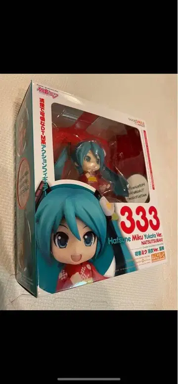 새상품 넨도로이드 하츠네 미쿠 유카타 나츠츠바키