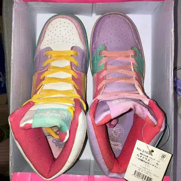 Creamy Mami 컬러풀 하이컷 스니커즈 24cm~25cm