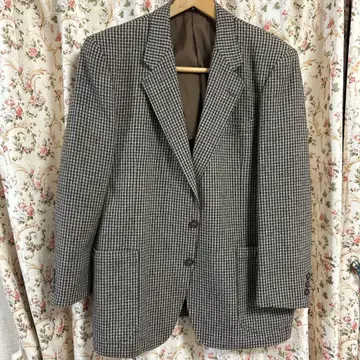 EARTH GAINER 체크 무늬 블레이저