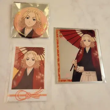 AGF 2025 동리베 캔뱃지 아크릴 카드 폴라샷 마이키 3종