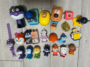 호빵맨 가챠가챠 레고 완구 세트