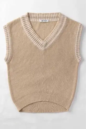 [ 새상품급 ] BEFTEY 비프티 니트 베스트 마아타소 인기 귀여움