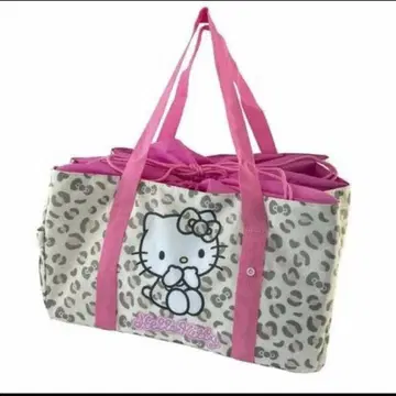 시마무라 헬로키티 보냉백 레오파드 무늬 인기 택 포함