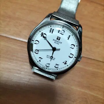 레어 TISSOT 액추아리스 오토 루브 수동 와인딩 시계 스위스산