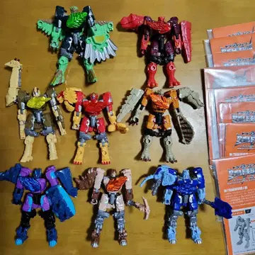 트랜스포머 와일드킹 에너지 비스트 8체 세트