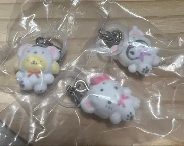 산리오 메지루시 액세서리 폭신폭신 스노우 쿠로미 폼폼푸딩 키티