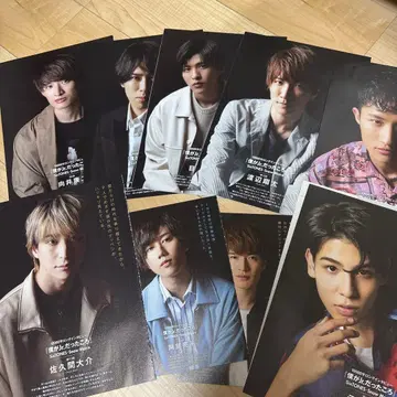 제가 Jr.였을 때 SnowMan 9명 묶음 판매