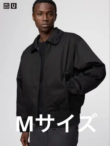 택 포함 새상품 유니클로U 퍼프 테크 숏 블루종 M 사이즈 UNIQLO