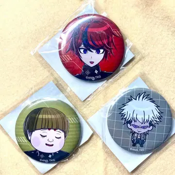 핸드레드라인 최종방위학원 스미노 타쿠미 복권 캔뱃지 세트