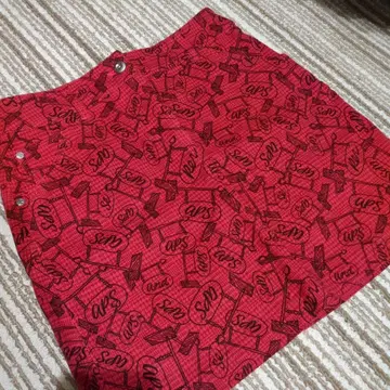 앤퍼시 골프웨어 스커트 레드