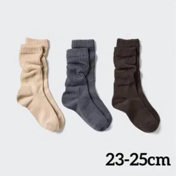 미사용 새상품 유니클로 루즈삭스 23-25cm