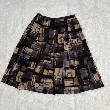 GIANNI LO GIUDICE 미디 스커트 L 올 패턴 빈티지 울