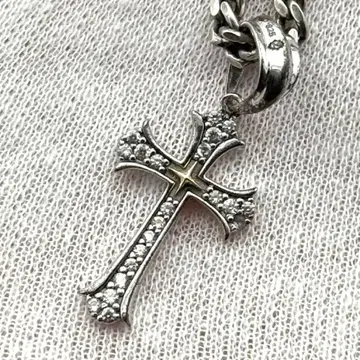 avalanche 크로스 10k 실버 925 아발란치 아발란치