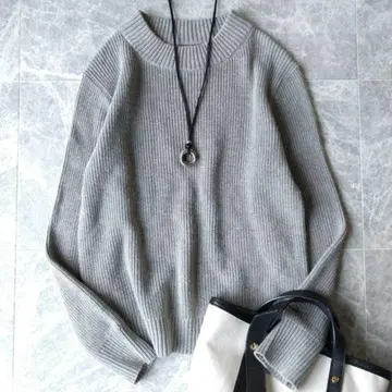 499 마가렛호웰 MHL. 코튼 울 린넨 하찌 니트