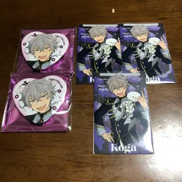 앙스타 4th 스타포니 하트 캔뱃지 카드 오오가미 코가