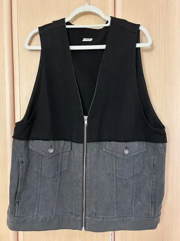 니코앤드 Misayo 씨 하기테 데님 베스트