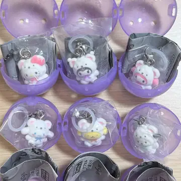 메지루시 액세서리 산리오 포근포근 스노우 컴플리트 미개봉