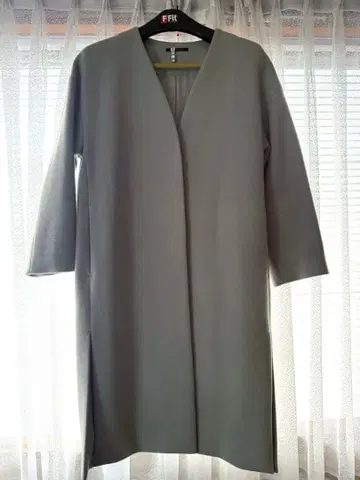 BARNYARDSTORM 울 롱 코트 그레이지 M