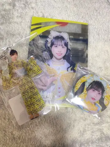 iLife 후쿠마루우사 아이돌 굿즈 세트 아크릴 스탠드 카드 캔뱃지