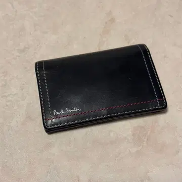 PAUL SMITH 폴스미스 명함지갑 카드 케이스 이단 접이식