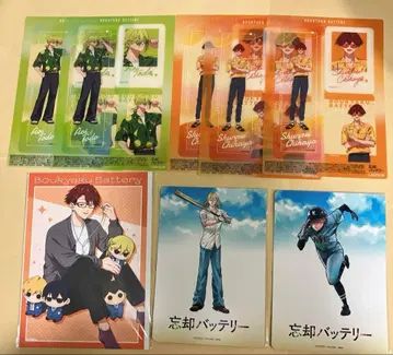 망각 배터리 묶음 판매 카드 9점