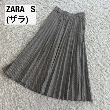 ZARA 롱 플리츠 스커트